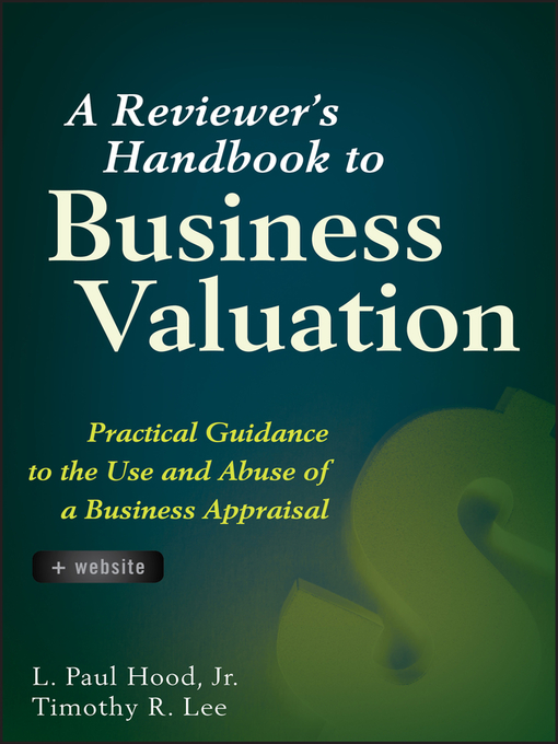 Title details for A Reviewer's Handbook to Business Valuation by Timothy R. Lee - Available